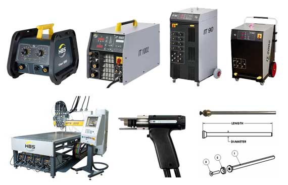 Various types of Stud Welding Equipment