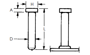 >Headed Shear Connector Arc Weld Stud