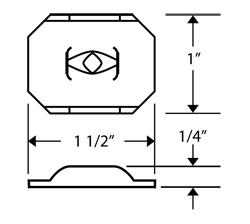 Lock Washer for Insultwist Refractory Anchor