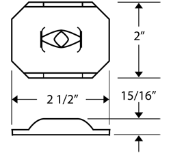 Lock Washer for Insultwist Refractory Anchor